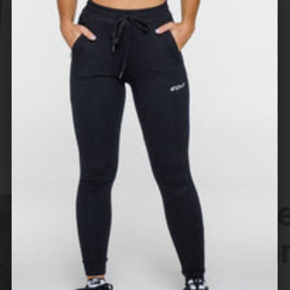 ECHT Black Athletic Joggers - Picture 1 of 6
